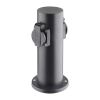 Zahradní sloupek 230V 2Z - PG10, černá