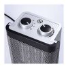 Teplovzdušný ventilátor KP14 1500W, stříbrná