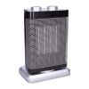 Teplovzdušný ventilátor KP14 1500W, stříbrná