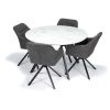 Jídelní židle Azufre, tmavě šedá
