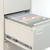 15000 kovova kartoteka a4 3 zasuvky 45 5 x 62 x 101 5 cm cylindricky zamek svetle seda ral 7035
