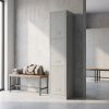 15066 5 kovova satni skrinka 3 boxy 38 x 45 x 185 cm cylindricky zamek seda ral 7035